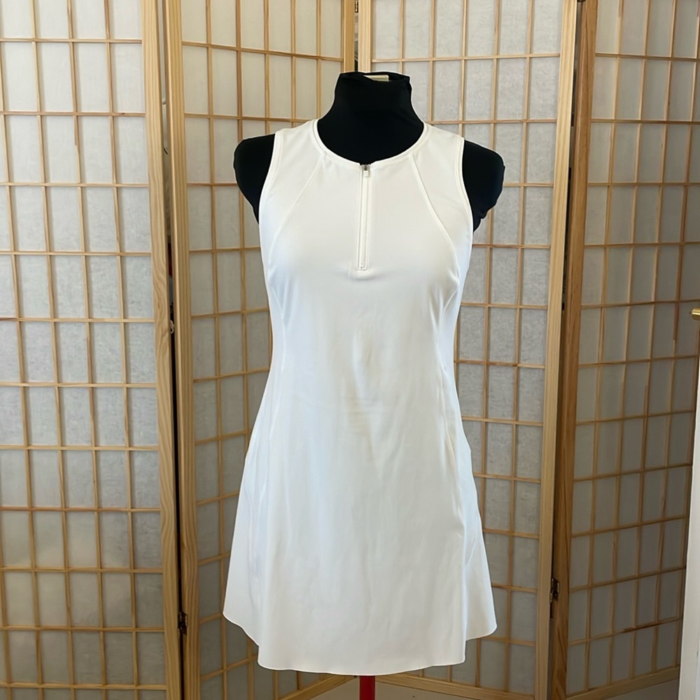 Athleta White Sleeveless Dress size M